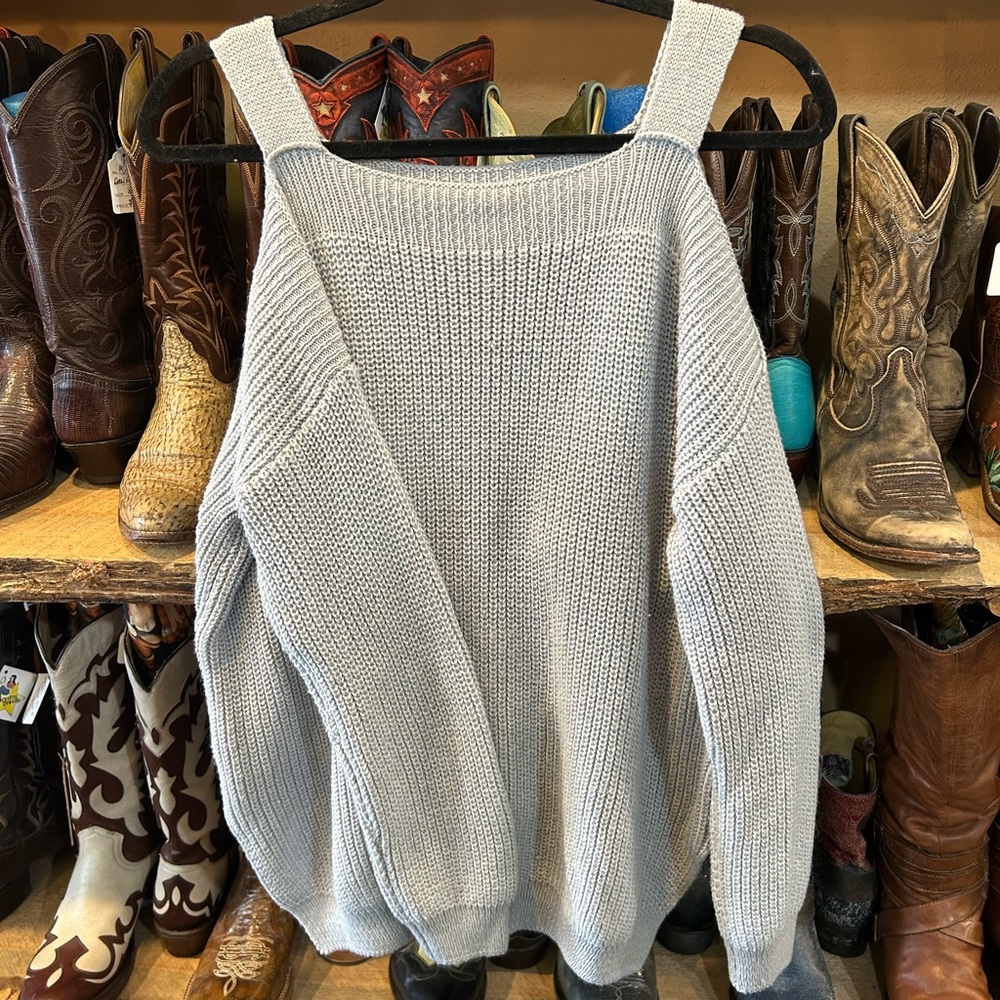 Azz sweater, size M, gray